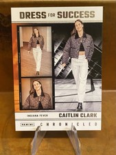 2025 Panini Chronicled WNBA CAITLIN CLARK #69 Dress For Success Fever