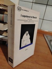 I CAPOLAVORI DI BRECHT Editore Einaudi Struzzi 1985