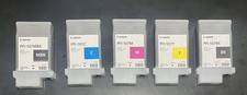 Original-Canon PFI-107 MBK,Y, M, C,BK Ink Cartridges-New-Out of package-Exp 2022