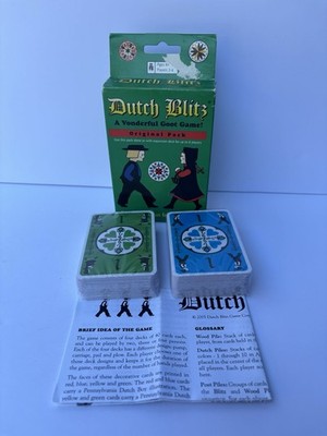 Dutch Blitz Family Card Game A Vonderful Goot Game Party Game New Sealed Cards