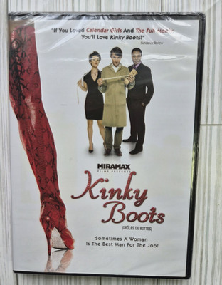 Kinky Boots DVD 2005 Miramax Movie Chiwetel Ejiofor Joel Edgerton Comedy NEW