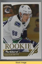 2018-19 Upper Deck Parkhurst Rookies Gold Adam Gaudette #379 READ 5b7