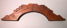 VINTAGE Wooden Pediment, Topper, 16 1/2", Architectural Salvage, Furniture