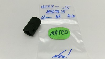 Matco Silver Eagle tools 3/8'' drive 12mm Impact metric Socket BP12M6SE New!