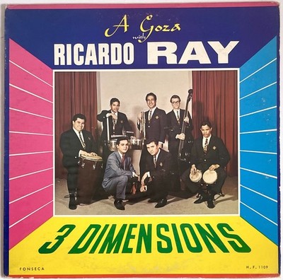 Ricardo Ray - 3 Dimensions - Vinyl Fonseca BLUE 1966 US VG+