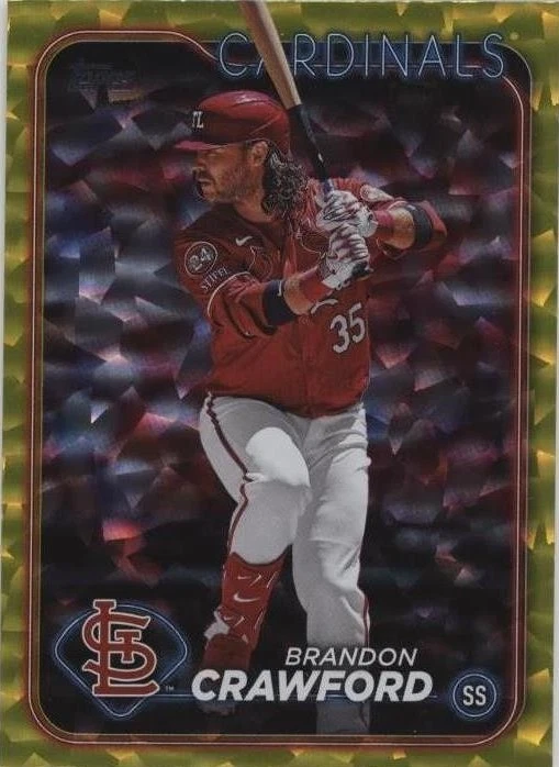 Yellow Crackle Foilboard