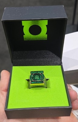 SDCC 2026 Green Lantern Ring SIZE 12, New, Exclusive, DC