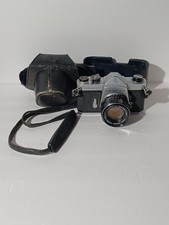 Asahi PENTAX Spotmatic 35mm SLR Film Camera Silver/Black Classic Body Tested