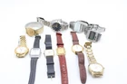 F x10 Vintage Various Gents Quartz Seiko Wristwatches, Not Working, Parts Only