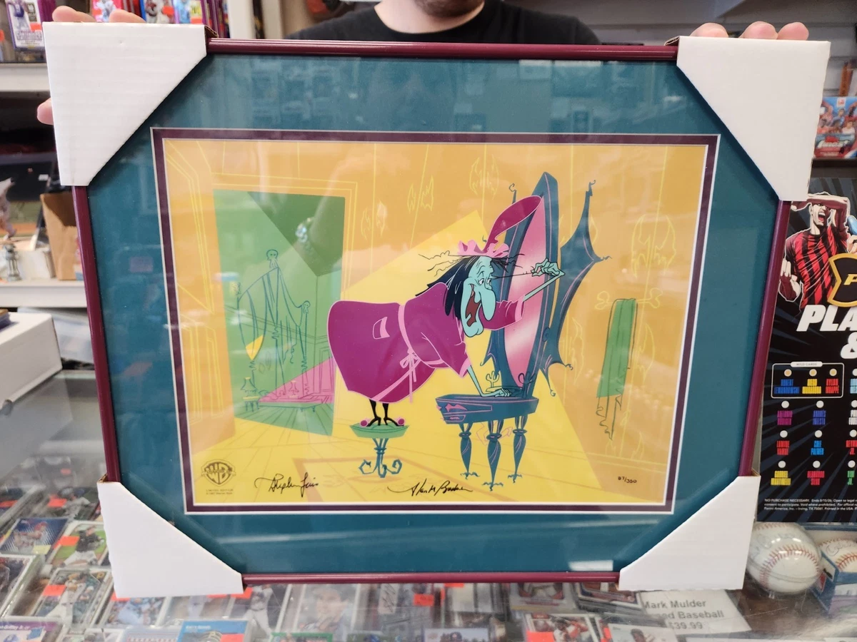 Warner Bros Licensed Reproduction Animation Signed Collectible