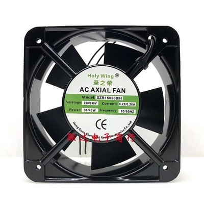 Holy Wing SZR15050B2H AC220V-240V 0.22-0.26A 36-40W 15CM Inverter Cooling Fan *q