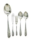 International Sterling Silver Spring Glory Flatware Mixed Lot 8.5" Serving Spoon