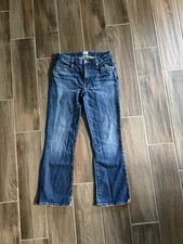 Edwin Lark Slate Ankle Womens Blue Bootcut Je...