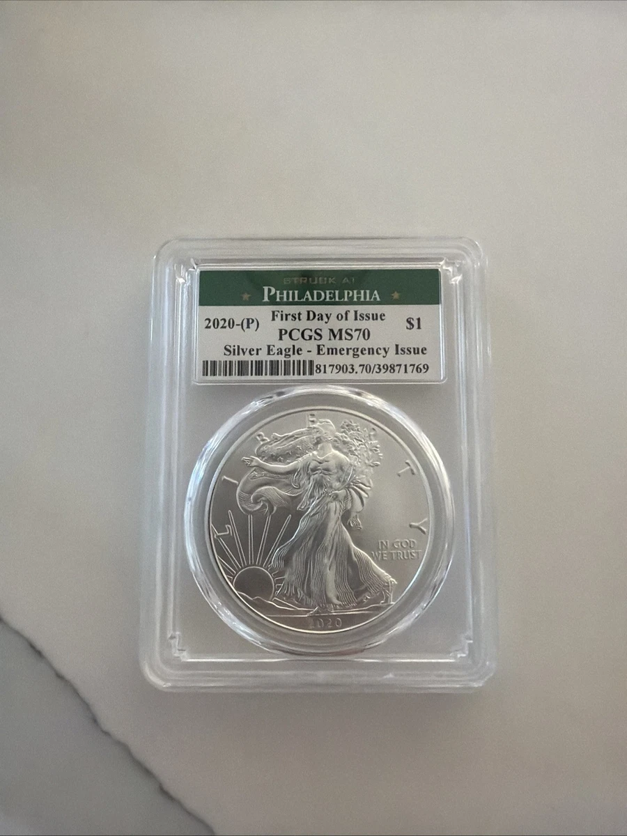 American Eagle MS 70 Graded 2020 Silver Bullion Coins for sale | eBay