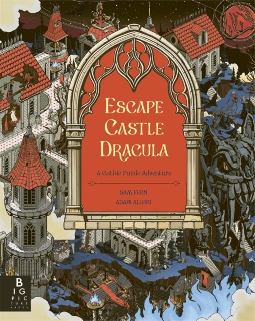 Escape Castle Dracula A Gothic Puzzle Adventure by Sam Fern (Hardback Book)