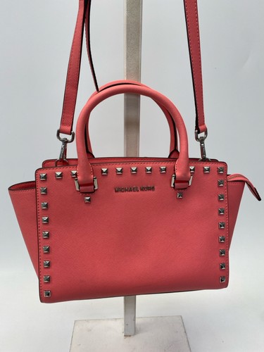 Sac à main clouté argent corail Michael Kors - Photo 2/5