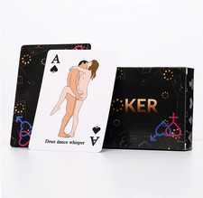 Poker Cards Game for Couple Date Night Intimacy Adult Deck Card with 54 Position