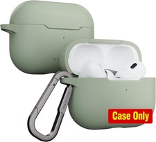 Skin AirPods Pro 2 Case Cover with Lock  Carabiner Clip, TPU Shockproof Protect