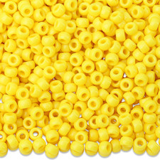 1000 Yellow Pony Beads 6X9Mm Bulk for Keychains Necklaces Hair Braids Jewelry
