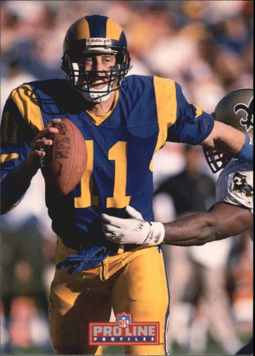 1992 Pro Line Profiles #249 Jim Everett - FB