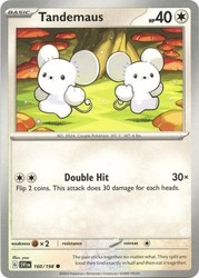 Tandemaus 160/198 Reverse Holo Scarlet & Violet Base Set