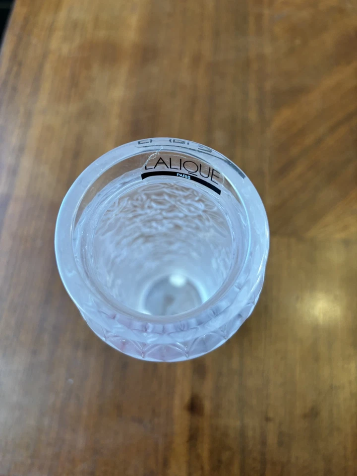 Vase cristal Lalique collection - Photo 2/4