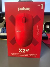 Pulsar X2H Size1 Red Edition Gaming Mouse Wireless Unused