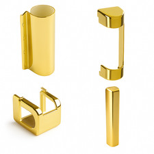 MACO Copertura per ecklager/cerniera angolare MULTI – Cover cap ORO (4 pz.)