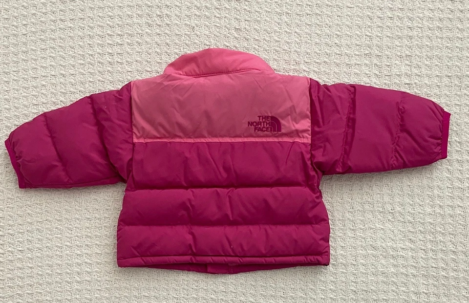 The North Face Baby Infant Nuptse 550 Down jacket -Pink - 0-3 Months - Image 4 of 4