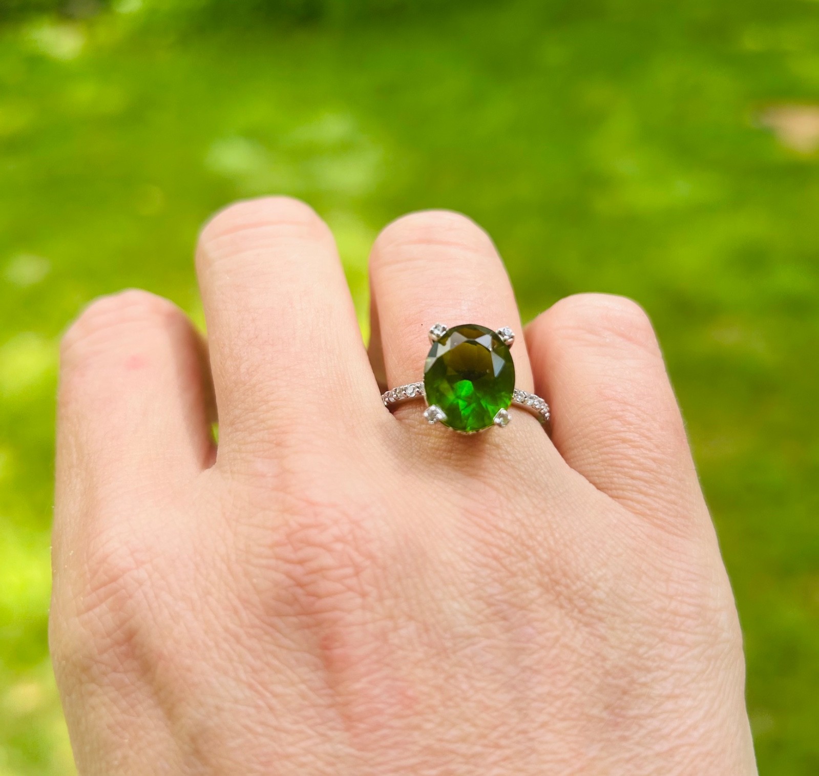 Emerald ring - image 1