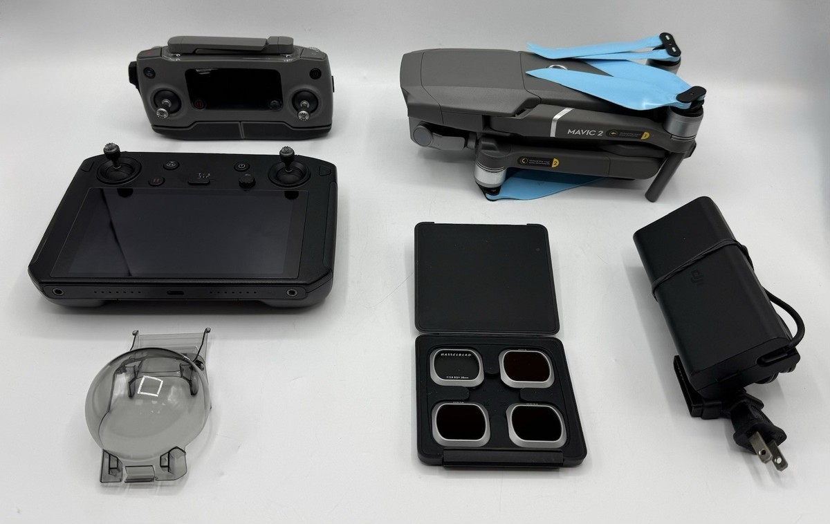 DJI Mavic 2 Pro Drone L1P + Smart Controller RM500 + RC1B Remote