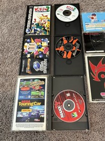 Sega Saturn Lot FRAM Keio Flying Squadron 2 Dragon Force Crows Bomberman READ