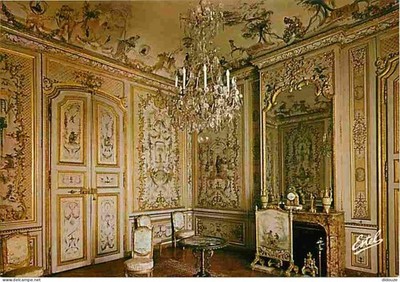 AK - 60 - Chantilly - Innenraum des Schlosses - La Grande Singerie - Meu