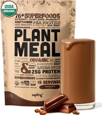 Plant Meal Replacement Shake - Chocolate - 25g of Plant Based Vegan Protein Powd