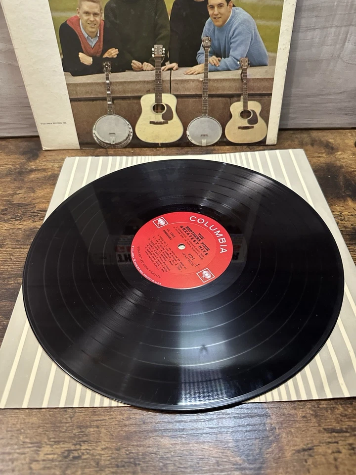 The BROTHERS FOUR - Greatest Hits LP 1962 Columbia CL1803 Mono Vinyl - Image 4 of 4