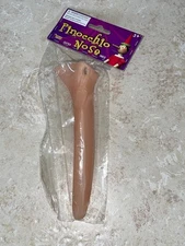 CYRANO LONG 6" NOSE PINOCCHIO LIAR LATEX APPLIANCE MAKEUP COSTUME FM24703