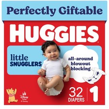 Little Snugglers Diapers Size 1, 32 Count