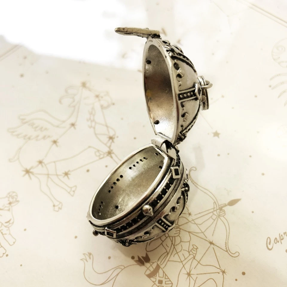 Pendente Skull Vintage Rebel in Lega d'Argento 💀 Charm Teschio Unisex Regalo - Immagine 4 di 4