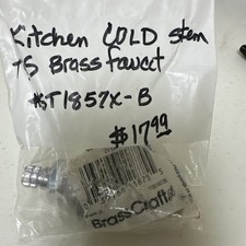 BrassCraft ST1857x Cold Faucet Stem For T S Brass New