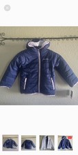 Eddie Bauer Kids Reversible Jacket Full Zip Hooded, Size XXS 4