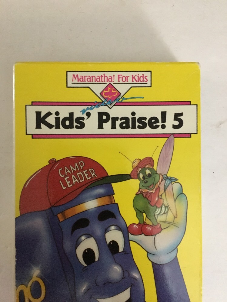 kids praise! 5 VHS PSALTYS CAMPING ADVENTURE COUNT IT ALL JOY