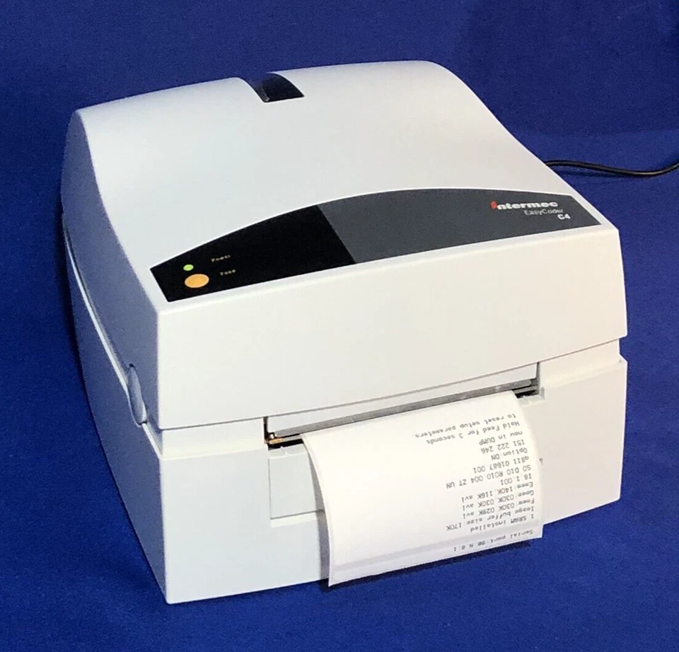 Intermec EasyCoder C4 Thermal Barcode Label Printer 📦 TESTED + FREE SHIPPING 📦 - Image 4 of 4
