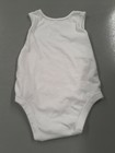 Garanimals white sleeveless bodysuit sz 24 mos. — photo 2