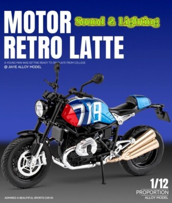 1/9 BMW R nine T 「MOTORCYCLE SERIES」 Object of Desire: Zillers Garage's one-off futuristic aluminium