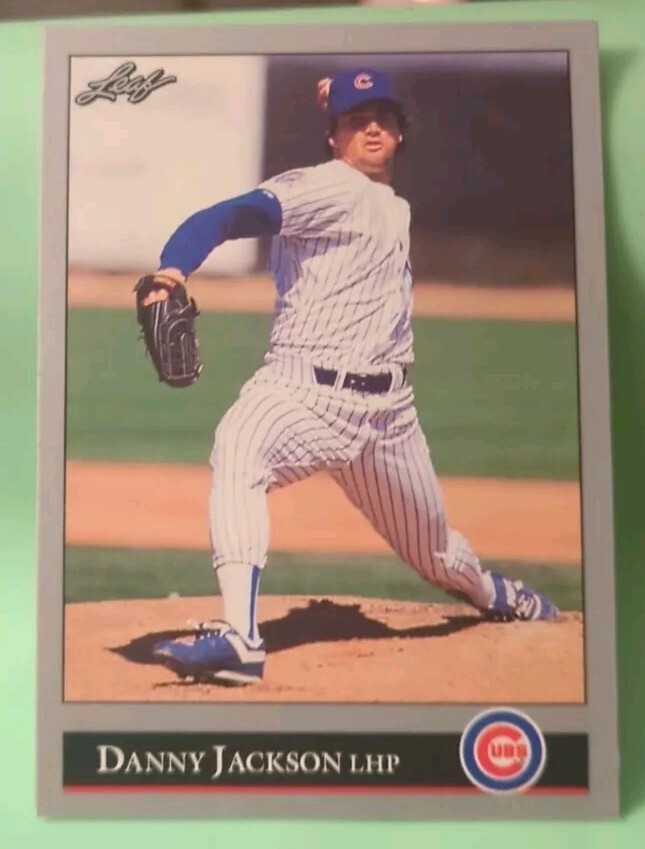 1992 Leaf Danny Jackson - Chicago Cubs #381 - Series 2