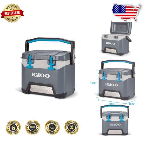 Heavy-Duty 25 QT Insulated Igloo BMX Cooler - Perfect for Fishing and Camping