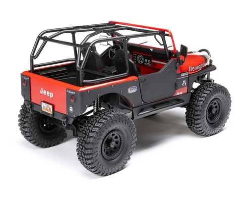 Axial SCX10 III Jeep CJ-7 RTR 4WD Rock Crawler (Red) AXI03008T1 - Picture 2 of 8