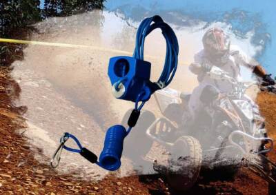 Kill Switch Racing Notausschalter für  Quad ATV UTV in blau Schließer