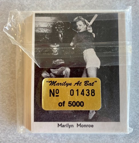 1960 MARILYN MONROE At Bat Set Dutch Val Gum Limited Edition 5000 Sets 1438/5000