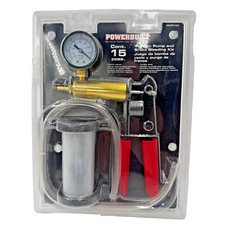 Powerbuilt Brake Bleeding Kit 15 pc kit Automotive Mechanics Tool